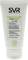 Акция на Солнцезащитный крем для лица SVR Sebiaclear SPF 50 Cream Матирующий 50 мл (3401381332266) от Rozetka UA