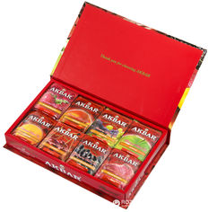 Акція на Чай Akbar Fruit Fiesta Подарочный набор в индивидуальных конвертиках из фольги 80х2 г (5014176001537) від Rozetka UA