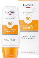 Акція на Солнцезащитный кремовый гель Eucerin Sun Allergy Protect SPF 50 150 мл (4005808581184) від Rozetka UA