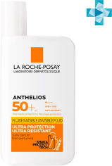 Акція на Солнцезащитный флюид ультралегкий La Roche-Posay Anthelios Ultralight Fluid SPF50+ для чувствительной кожи и кожи, склонной к солнечной не переносимости 50 мл (30162662/5902503308322) від Rozetka UA