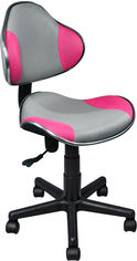 Акция на Кресло Signal Q-G2 Pink/Grey (OBRQG2RSZ) от Rozetka UA