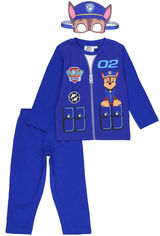 Акция на Пижама (футболка с длинными рукавами + штаны + маска) Disney Paw Patrol HS2230 3Y Blue (3609084025755) от Rozetka UA