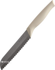 Акція на Кухонный нож BergHOFF Eclipse для хлеба 150 мм Beige (3700007) від Rozetka UA