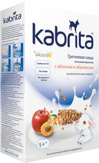 Акція на Упаковка молочной каши Kabrita Гречневая с яблоком и абрикосом с 5 месяцев 7 х 180 г (8716677006390) від Rozetka UA