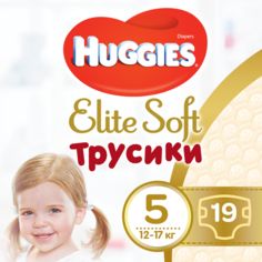 Акция на Трусики-подгузники Huggies Elite Soft Pants 5 (XL) 19 шт (5029053546988) от Rozetka UA