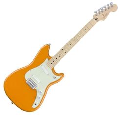 Акція на Электрогитара Fender Offset Duo-Sonic MN Capri Orange (224485) від Rozetka UA