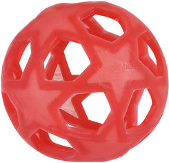 Акция на Прорезыватель Hevea Star Ball из натурального каучука Красный (5710087080325) от Rozetka UA