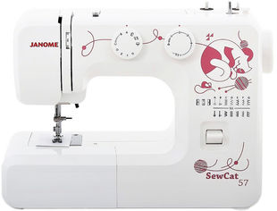 Акция на Швейная машина JANOME Sew Cat 57 от Rozetka
