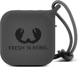 Акція на Акустическая система Fresh 'N Rebel Rockbox Pebble Small Bluetooth Speaker Concrete (1RB0500CC) від Rozetka UA