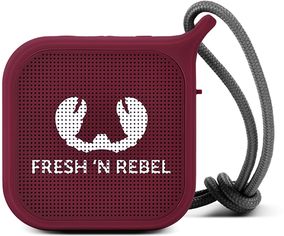 Акція на Акустическая система Fresh 'N Rebel Rockbox Pebble Small Bluetooth Speaker Ruby (1RB0500RU) від Rozetka UA