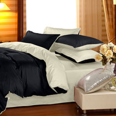 Акція на Комплект постельного белья Сатин Premium 0848 + 0840 Roger 1.5-спальный (2200002032261) від Rozetka UA