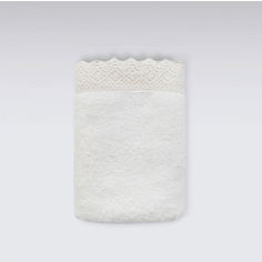 Акція на Махровое полотенце Lacy kopanakili Irya ekru молочное 50х90 см від Podushka