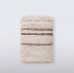Акція на Махровое полотенце Integra corewell Irya bej бежевое 70х140 см від Podushka