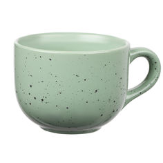 Акція на Чашка керамическая 480 мл Bagheria Pastel green Ardesto AR2948GGC зеленая від Podushka