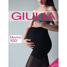 Акция на Колготки женские 100 Den Mama Giulia nero 3 от Podushka