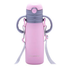 Акция на Термос-бутылка детская Kamille 450мл 2019B  цвет розовый от Podushka