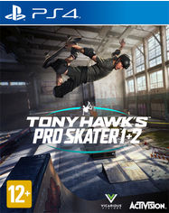 Акція на Игра Tony Hawk Pro Skater 1&2 для PS4 (Blu-ray диск, English version) від Rozetka UA