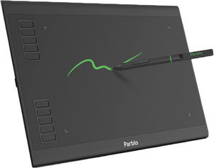 Акция на Графический планшет Parblo A610 Plus V2 Черный (A610PLUSV2) от Rozetka UA
