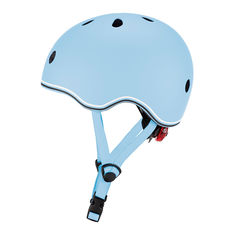 Акция на Защитный шлем Globber Go Up Lights синий 45-51 см с фонариком (506-200) от Будинок іграшок
