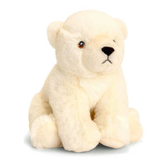 Акція на М'яка іграшка Keel toys Keeleco Полярний ведмідь 18 см (SE6120) від Будинок іграшок