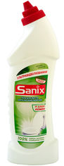 Акція на Упаковка геля для мытья унитазов Sanix WC Gel Лесная свежесть отбеливающий 750 мл х 12 шт (4820167003951) від Rozetka UA