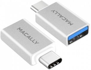 Акция на Macally Adapter USB-C to Usb 3.0 (2 in Pack) (UCUAF2) от Stylus