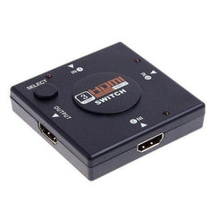 Акція на Переходник мониторный Lucom HDMI 3x1 (Switch) Selector 1080p ручной Pas черный (78.01.4350) від Allo UA