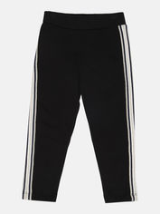 Акция на Спортивные штаны Sasha 4164 104 см Черные (2222321797010) от Rozetka UA