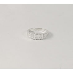Акция на Кольцо с прямоугольными камнями Maxi Silver 7910 SE, размер 21 от Allo UA
