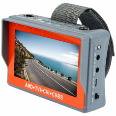 Акция на Портативный монитор для настройки камер видеонаблюдения Pomiacam IV7W, 5Мп, AHD+TVI+CVI+CVBS от Allo UA