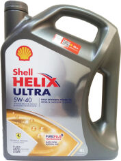 Акція на Моторное масло Shell Helix Ultra 5W-40 4 л від Rozetka UA
