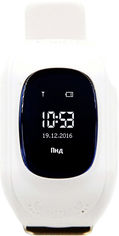 Акция на Детские телефон-часы с GPS трекером GOGPS ME K50 White (K50WH) от Rozetka UA