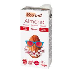 Акція на Органическое миндальное молоко, без сахара, 1 л 230061 ТМ: Eco mil від Antoshka