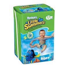 Акция на Подгузники-трусики Huggies Little Swimmers Small Размер 3-4 (7-15 кг), 12 шт 2961061 ТМ: Huggies от Antoshka