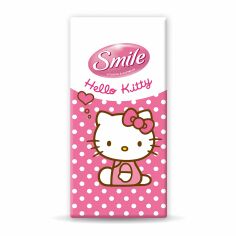 Акция на Бумажные платочки Hello Kitty 10 шт (в ассорт) 36604400 ТМ: Smile от Antoshka
