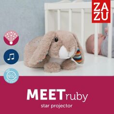 Акція на Музыкальный проектор со звездами Zazu Ruby Кролик ZA-RUBY-01 ТМ: Zazu від Antoshka