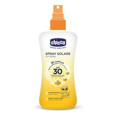 Акція на Солнцезащитное молочко-спрей Chicco Sun 30 Spf 150 мл 09160.00 ТМ: Chicco від Antoshka