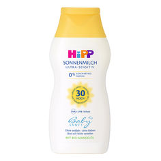 Акція на Cолнцезащитное молочко HIPP BabySanft SPF30 200 мл 9643 ТМ: HIPP BabySanft від Antoshka