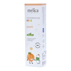 Акція на Зубная паста Melica Organic Персик 100 мл  ТМ: Melica Organic від Antoshka