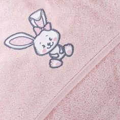 Акція на Полотенце Ceba Baby Tencel Line Bunny 100x100 см W-815-301-581 ТМ: Ceba Baby від Antoshka