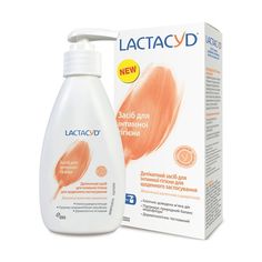 Акція на Средство для интимной гигиены Lactacyd с дозатором, 200 мл  ТМ: Lactacyd від Antoshka
