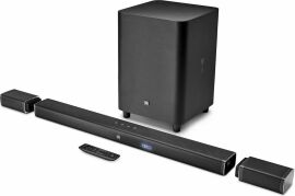 Акция на Акустична система JBL Bar 5.1 Channel 4K Ultra HD Soundbar with True Wireless (JBLBAR51BLK) от Територія твоєї техніки