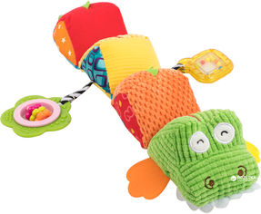 Акція на Мягкая игрушка-гусеница Baby Team Крокодил (8534) від Rozetka UA