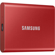 Акция на Внешний SSD накопитель SAMSUNG T7 500GB USB 3.2 GEN.2 RED (MU-PC500R/WW) от Foxtrot