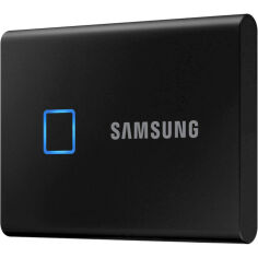 Акция на Внешний SSD накопитель SAMSUNG T7 Touch 500GB TLC 3D Black (MU-PC500K/WW) от Foxtrot