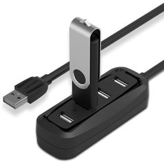 Акция на USB-хаб Vention USB Hub 4-Port 2.0 0.5 м Black (VAS-J43) (43387944) от Rozetka