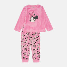 Акція на Пижама (футболка с длинным рукавом + штаны) утепленная Disney Minnie Mouse 2200006174 110 см Розовая (8427934464272) від Rozetka UA