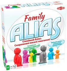 Акція на Настольная игра Tactic Alias Family (укр) (54336) від Stylus