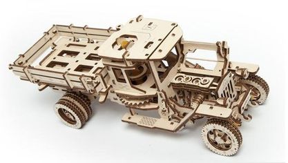 Акція на Механічний 3D пазл Ugears "Вантажівка UGM-11" (70015) від Y.UA
