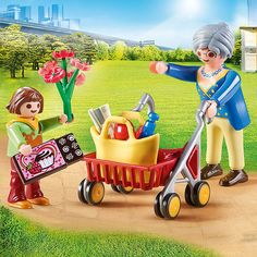 Акція на Игровой набор Playmobil Бабушка с внуком 70194 ТМ: Playmobil від Antoshka